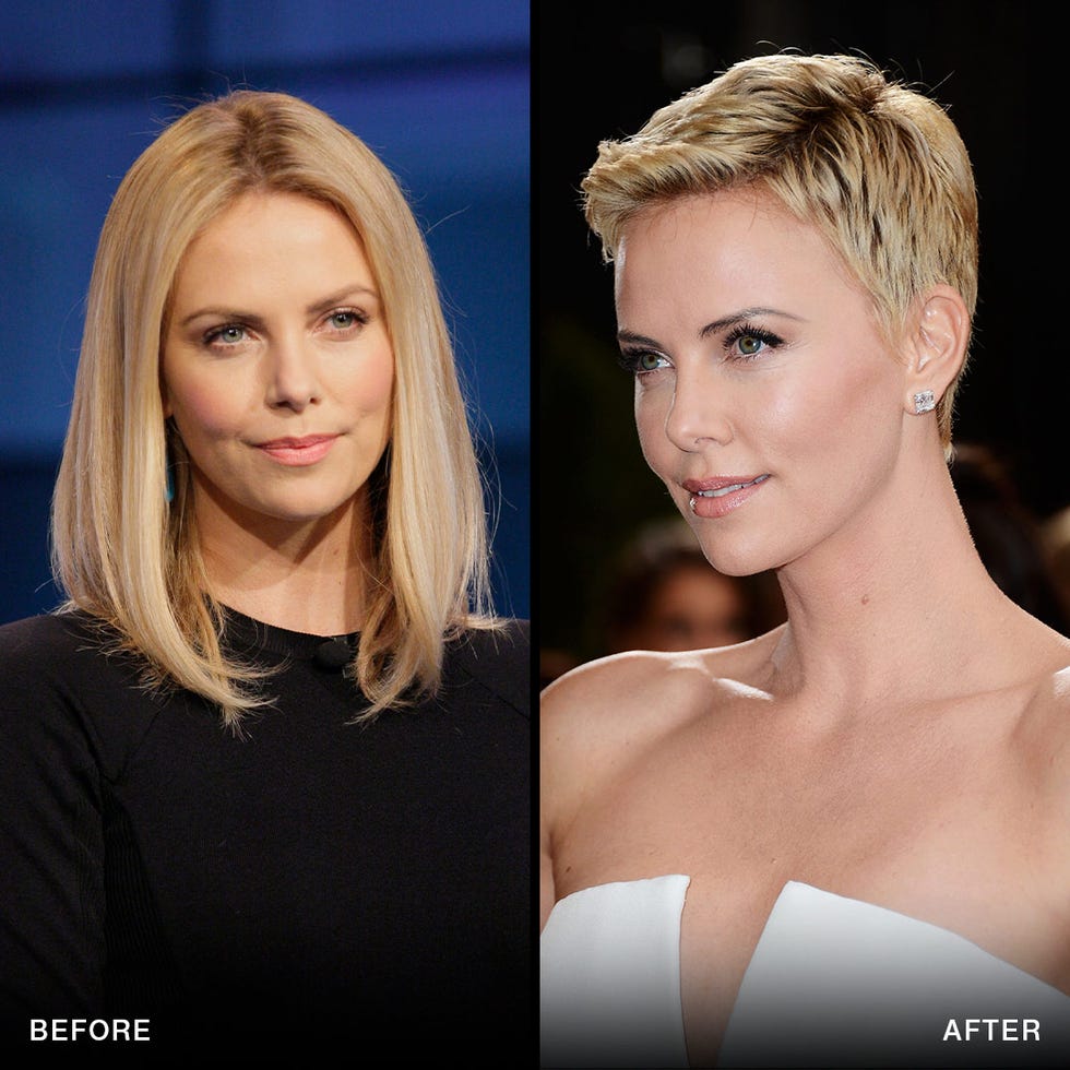 celebrity pixie cut transformations