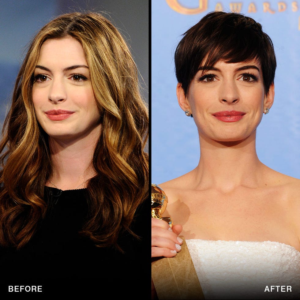 celebrity pixie cut transformations