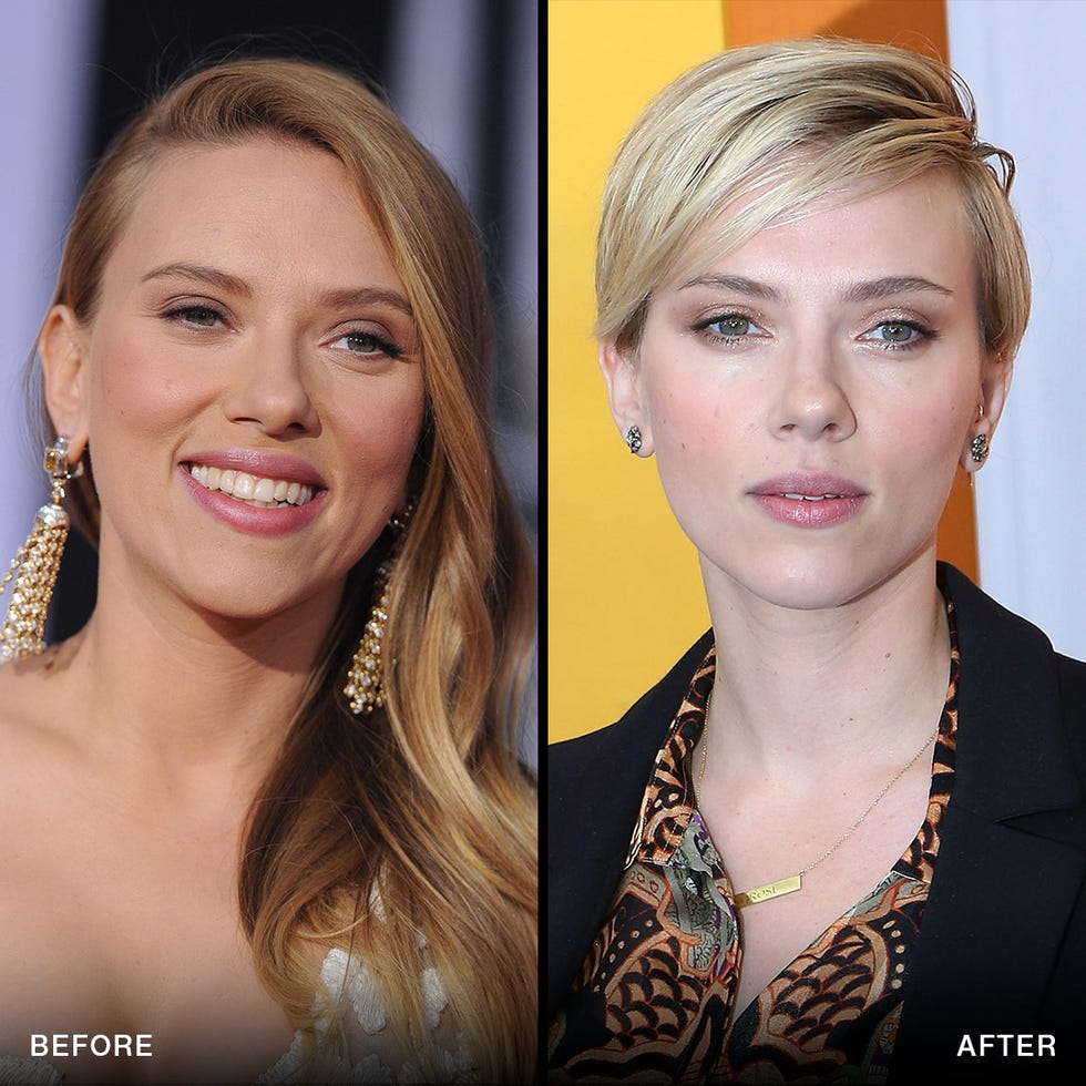 celebrity pixie cut transformations