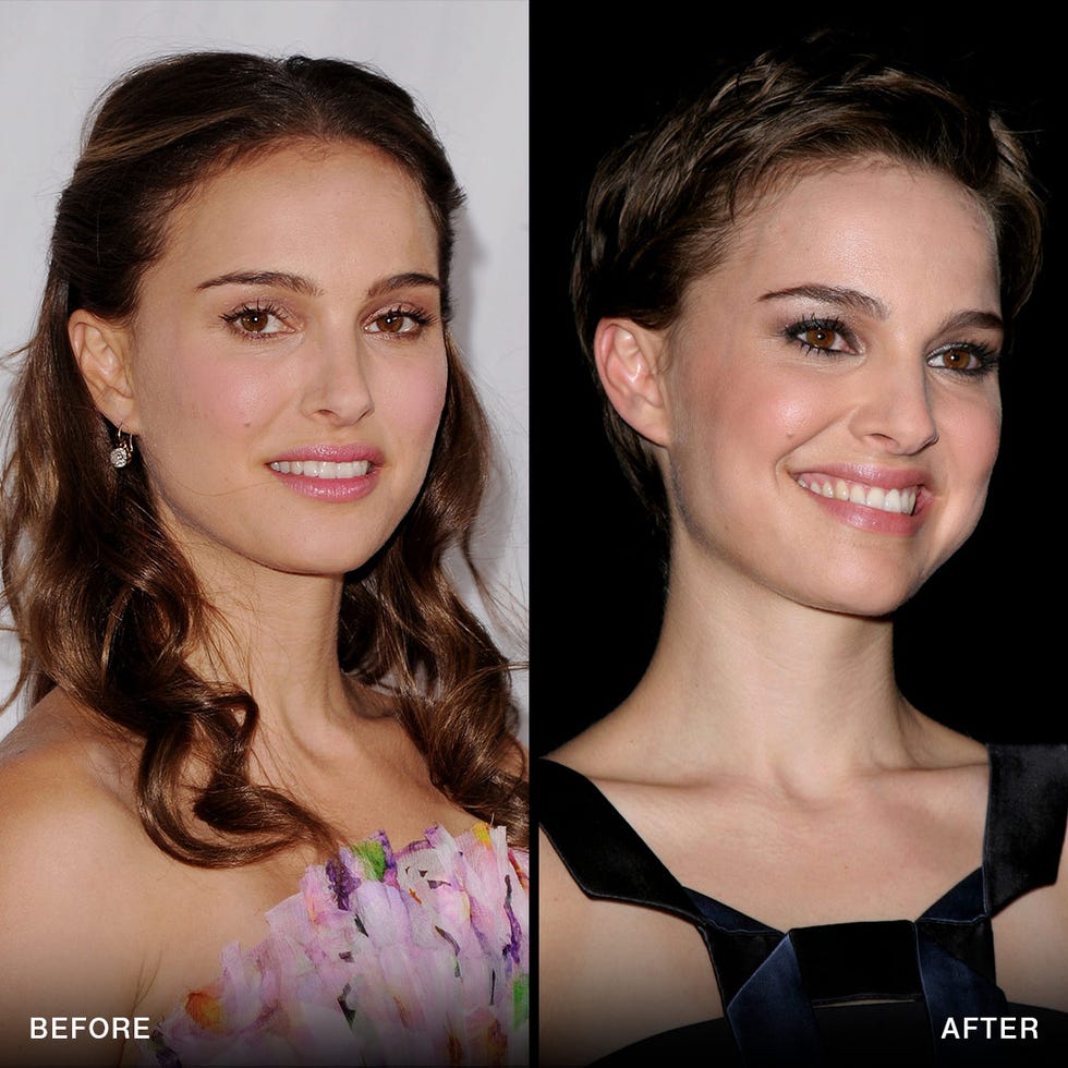 celebrity pixie cut transformations