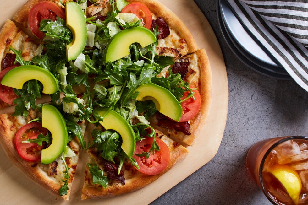 Dish, Food, Cuisine, Pizza, Ingredient, Flatbread, Produce, Italian food, Recipe, Vegetarian food, 