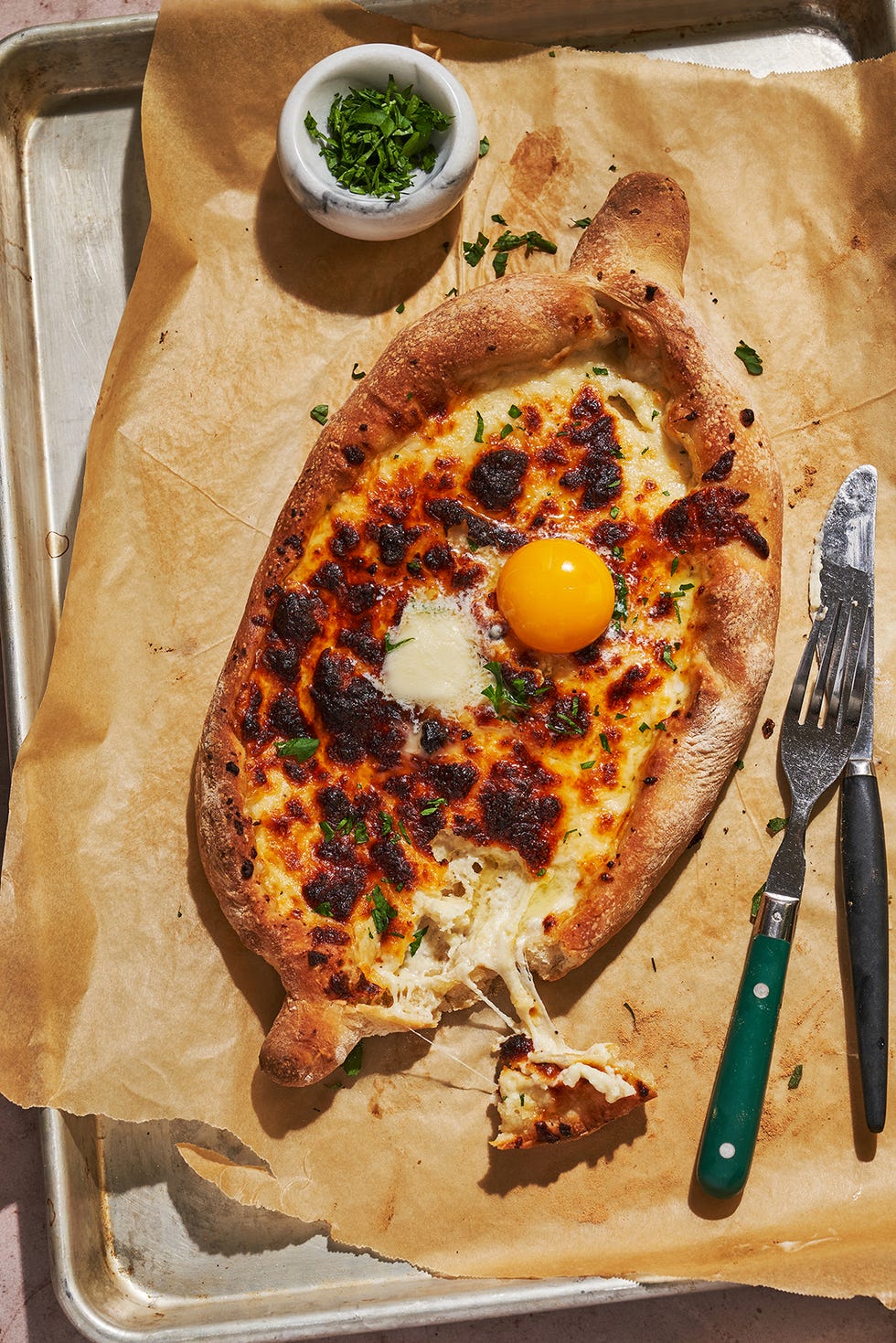 pizza dough khachapuri