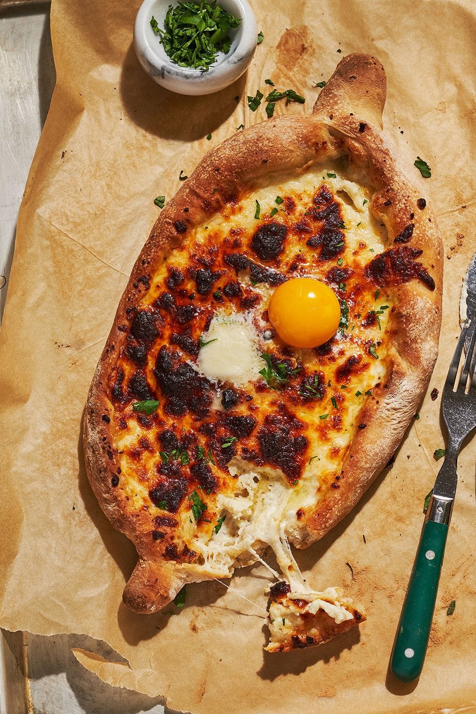 pizza dough khachapuri