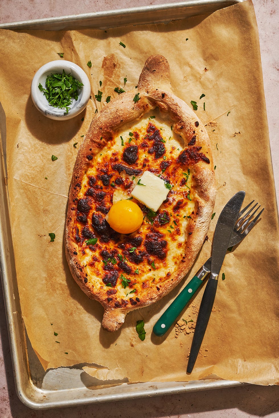 pizza dough khachapuri