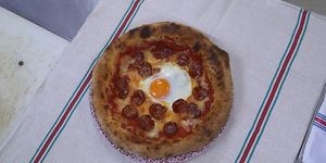 pizza mamina, del restaurante italiano alduccio de madrid