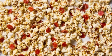 popcorn with mini pepperoni