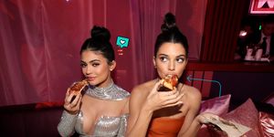 beverly hills, ca   january 08  74th annual golden globe awards     pictured l r models kylie jenner and kendall jenner pose during the universal, nbc, focus features, e entertainment golden globes after party sponsored by chrysler held at the beverly hilton hotel on january 8, 2017  photo by christopher polknbcu photo banknbcuniversal via getty images via getty images