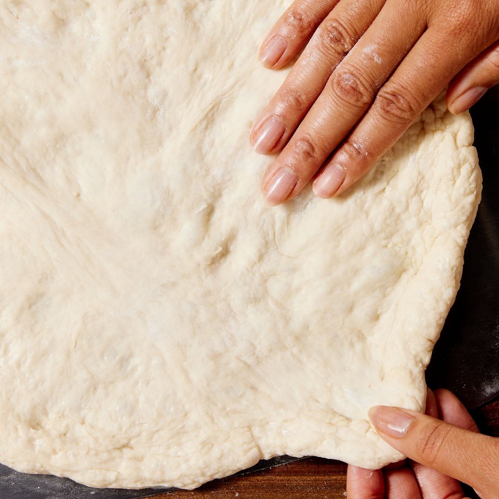 pizza dough with bread flour salt and honey