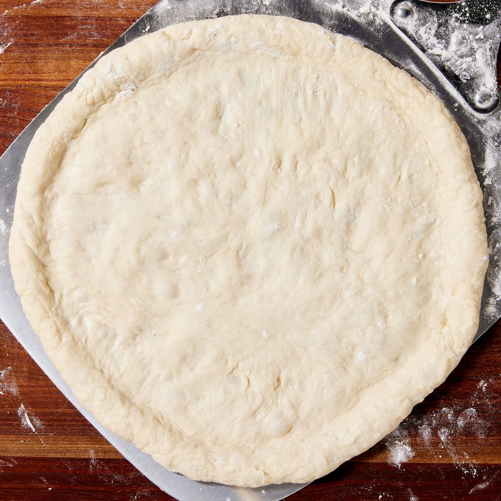 pizza dough with bread flour salt and honey