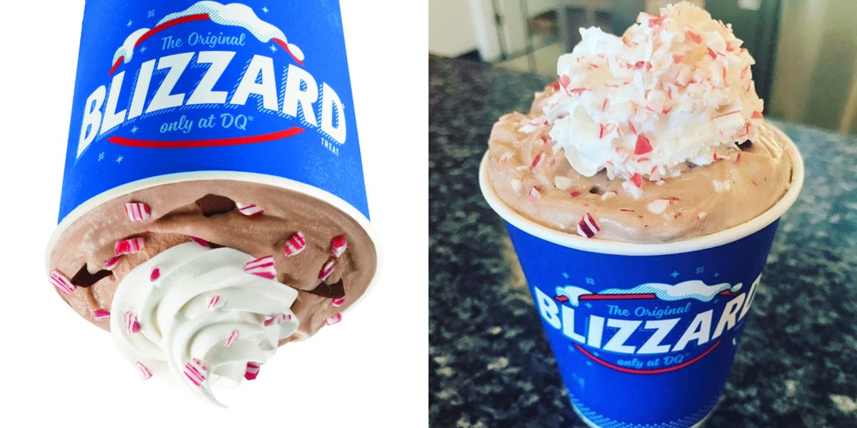 Dairy Queen Has A New Peppermint Hot Cocoa Blizzard This Year