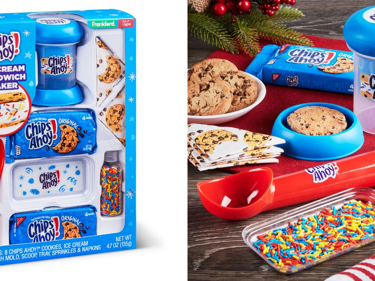 Chips Ahoy Is Selling A Cookie Ice Cream Sandwich Kit At Walmart