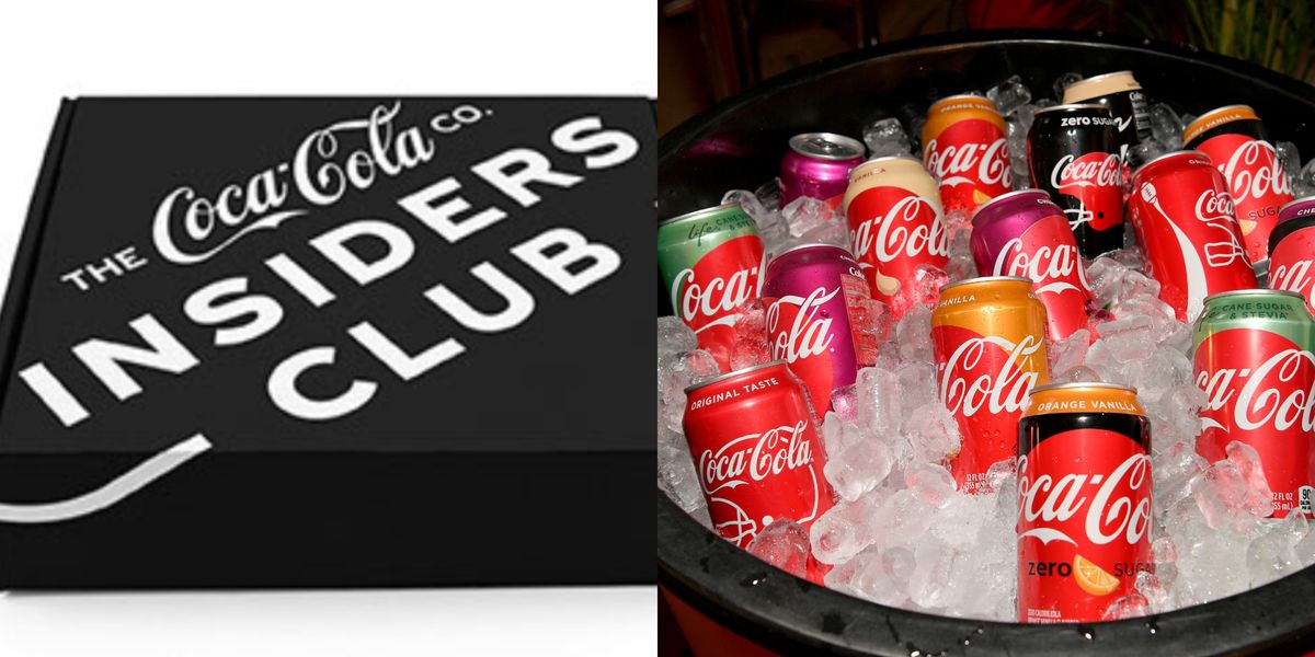 Coca-Cola Is Launching A Monthly 'Insiders Club' That Lets You Try Its  Newest Products