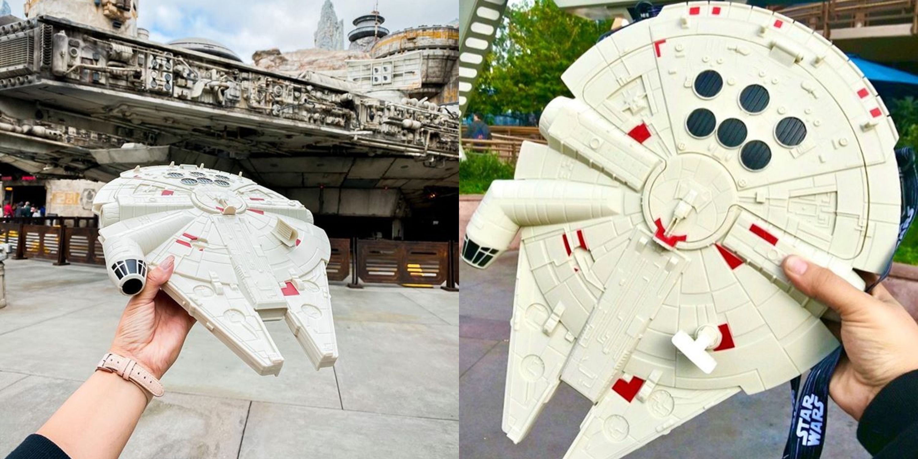 Millennium Falcon Souvenir Popcorn Bucket Arrives at Disneyland