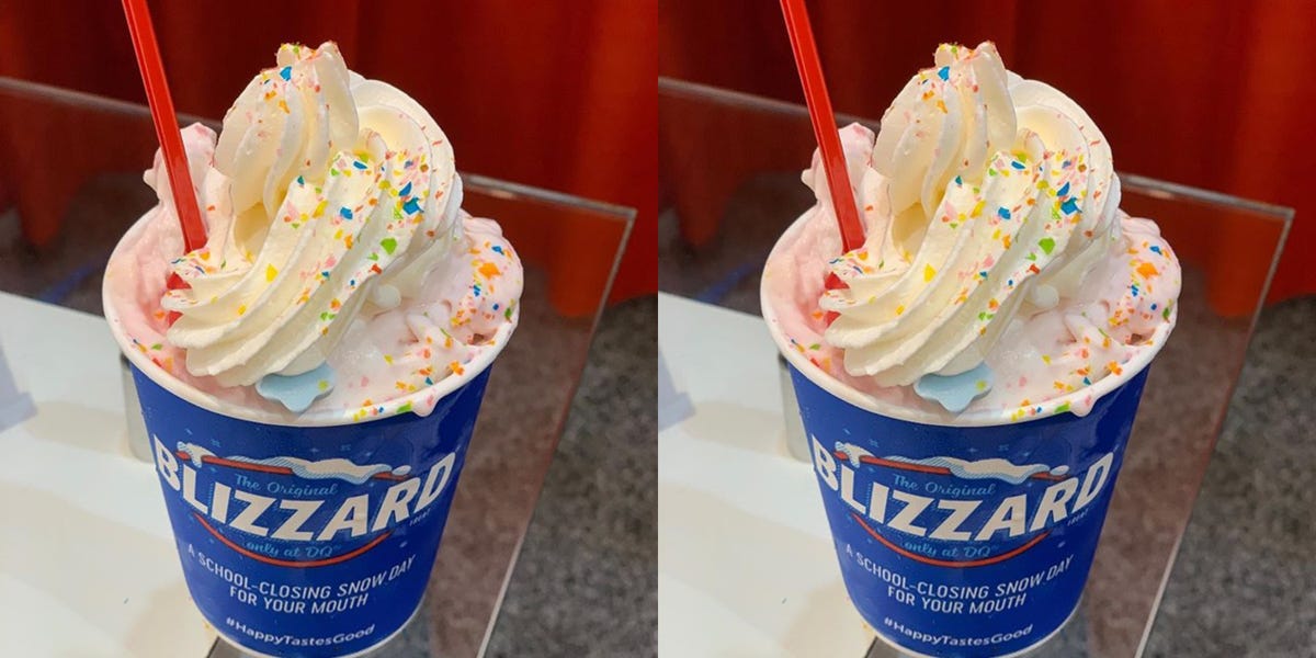 Dairy Queen Is Selling Piñata Party Blizzards Starting Today