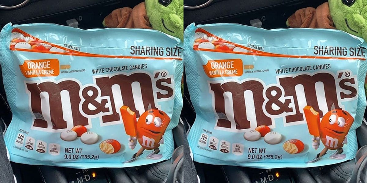 Orange Vanilla Cream M&M'S, 2018-05-30