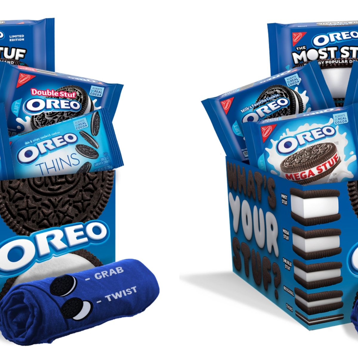 Walmart Is Selling A Box Of Different Types Of Oreos