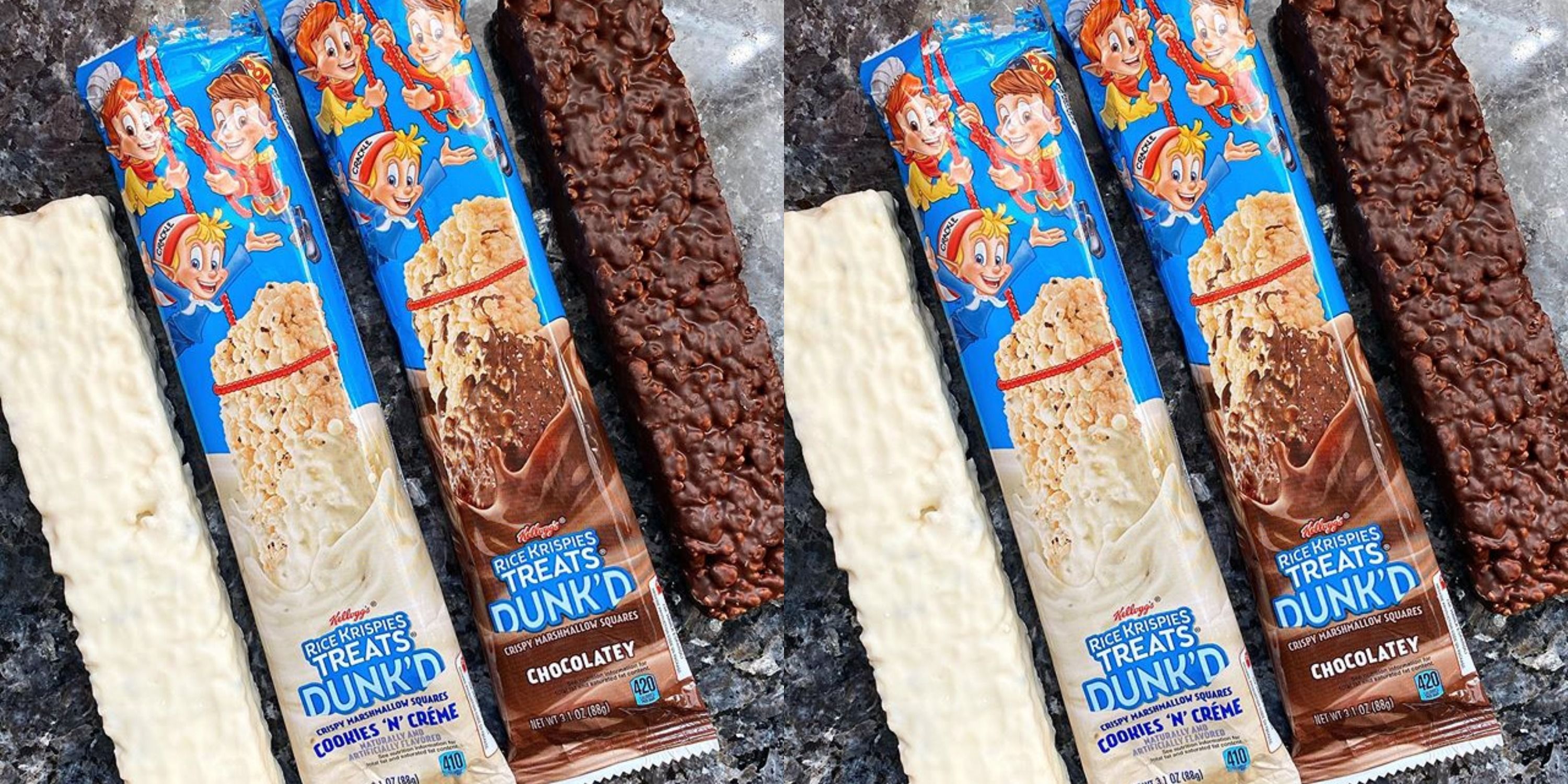 Rice Krispies Treats Dunk'd Are COVERED In Chocolate