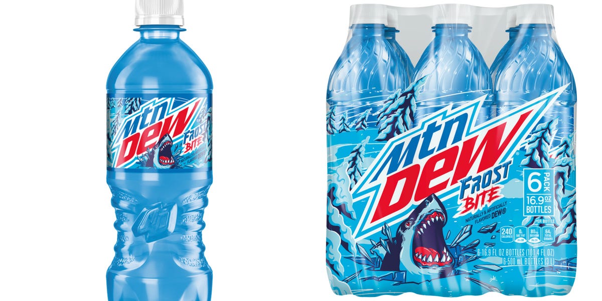 Mountain Dew's Newest Flavor Frost Bite Tastes Like Cool Melon