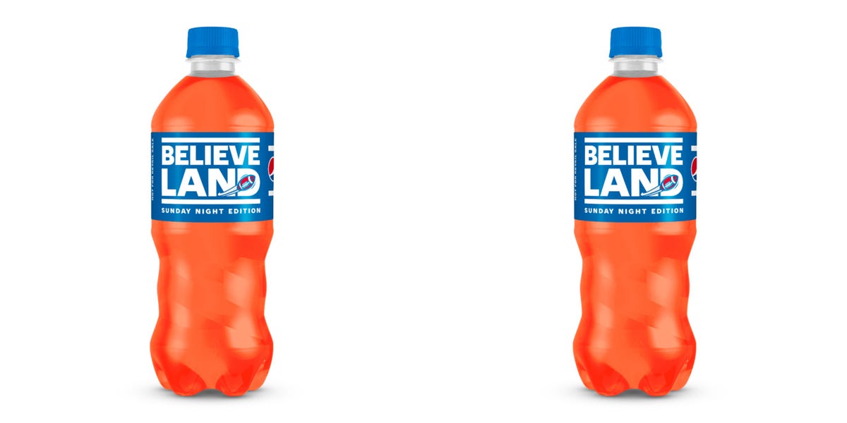 Pepsi releasing limited 'Believeland' bottles for Browns-Rams