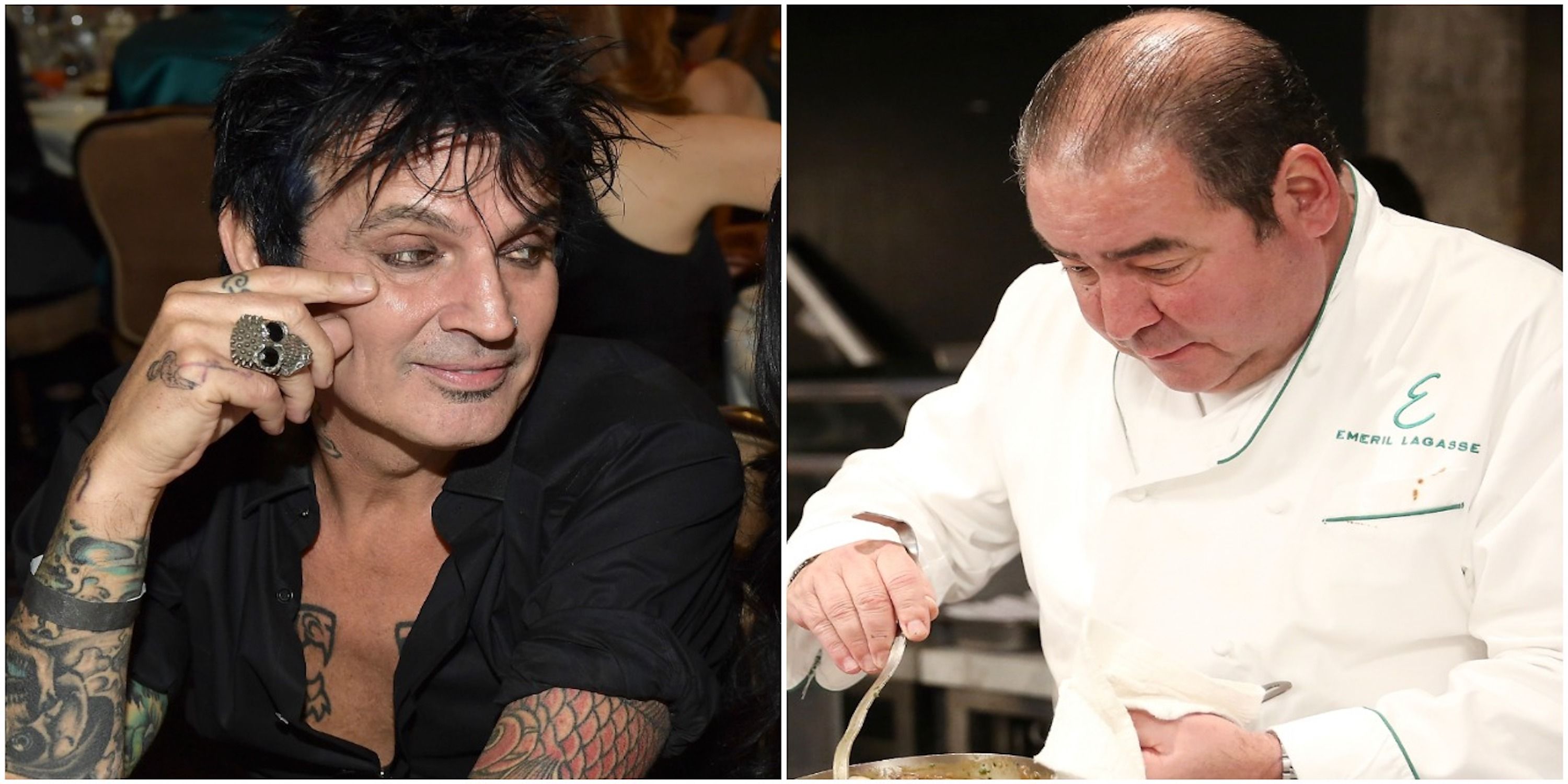 Tommy Lee And Emeril Lagasse Got Into A Twitter War Over Lagasse's  Restaurant Dress Code