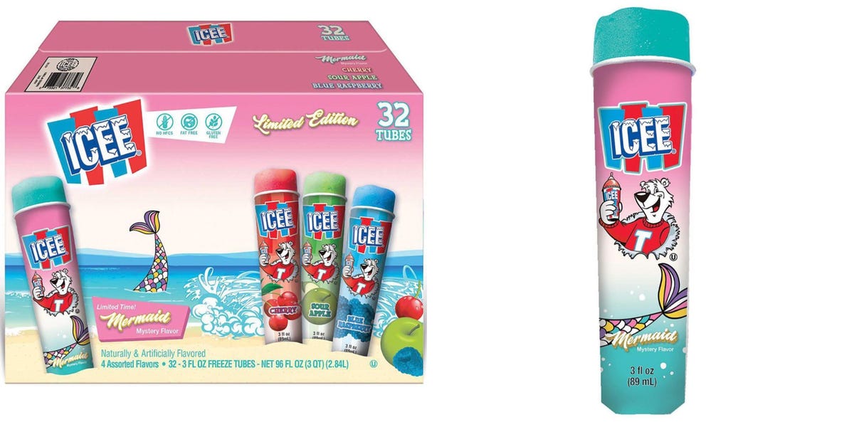 Icee Released A Mermaid Mystery Flavored Ice Pop 8907