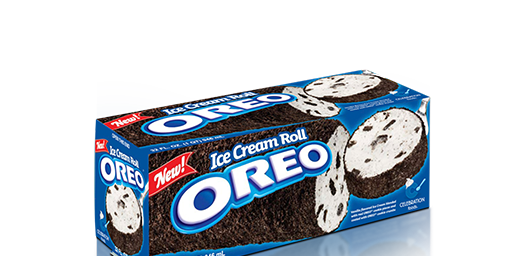 Rolled Ice Cream With Oreos