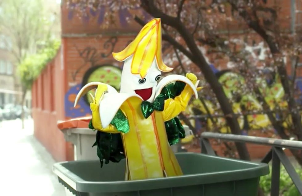 plátano máscara  mask singer 2