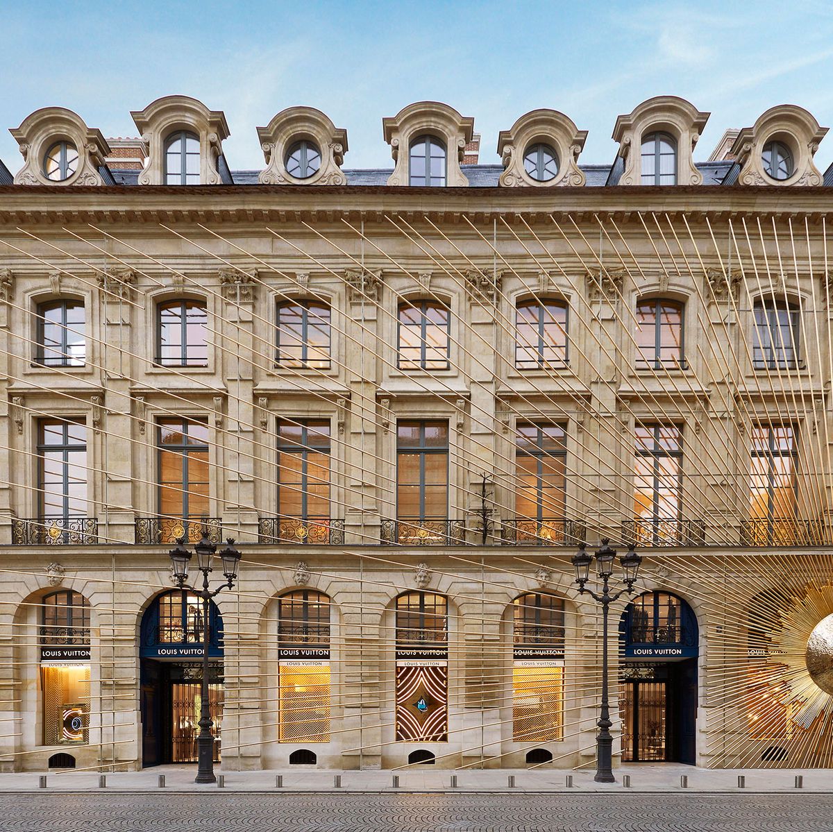 Louis Vuitton Paris Boutique Interior