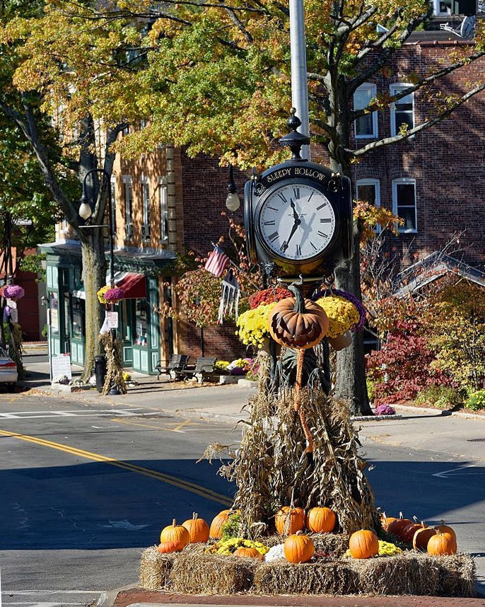 places to visit for halloween sleepy hollow