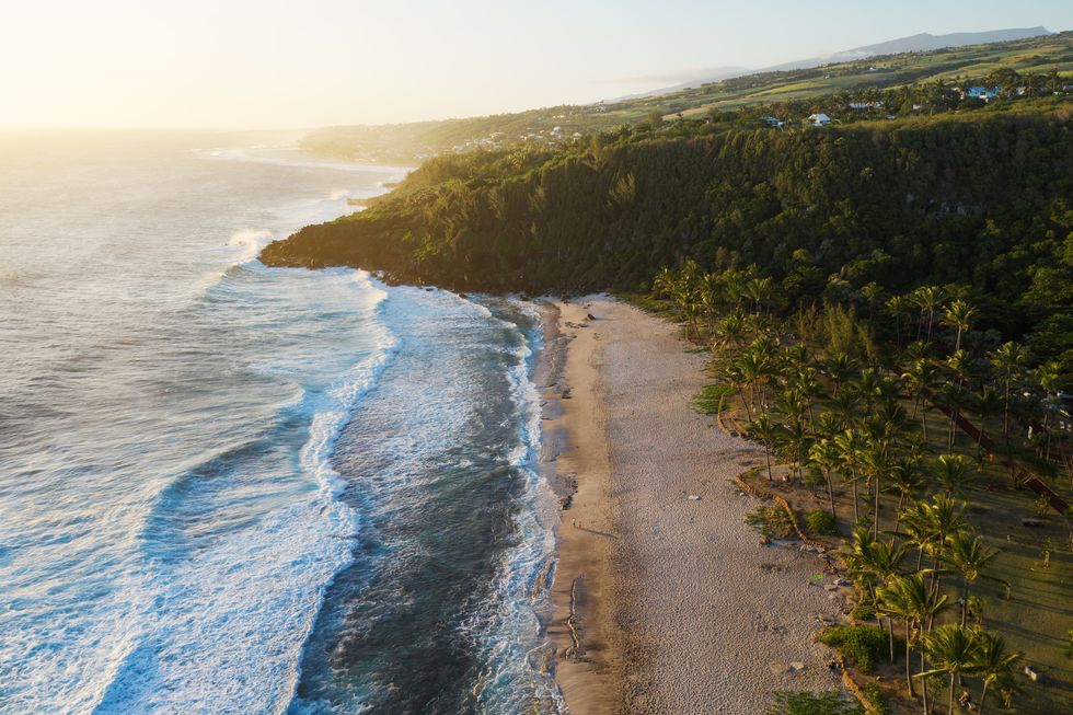 plage de grande anse ile de la réunion