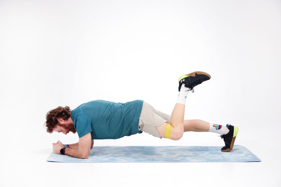 a person lying on the back