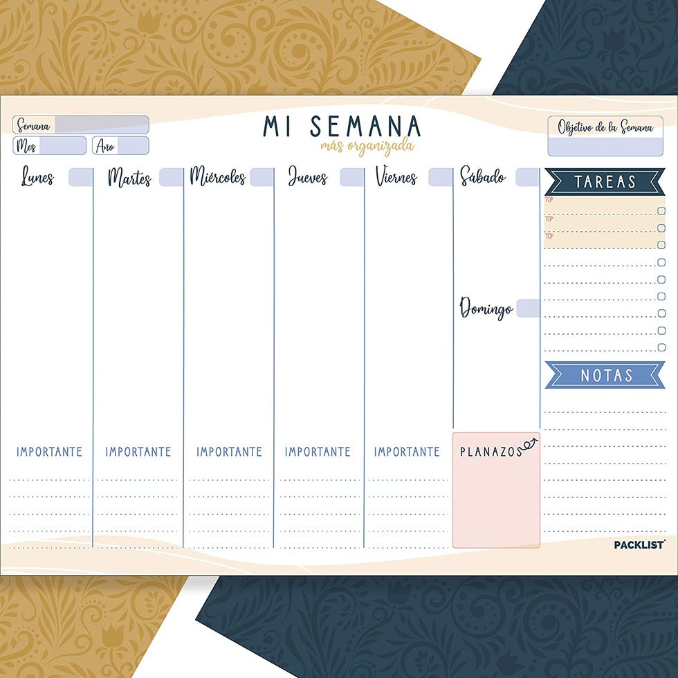 planificador semanal