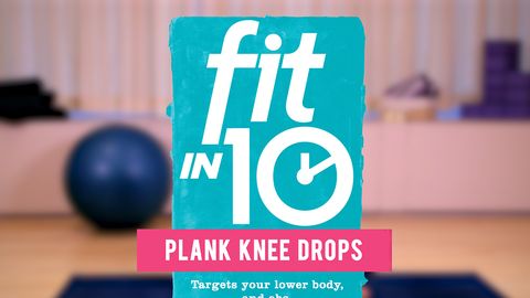 preview for Fit in 10: 30-Day Belly Fix - Plank Knee Drops