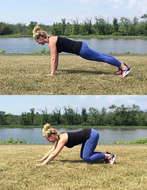 Plank and Crouch Backs