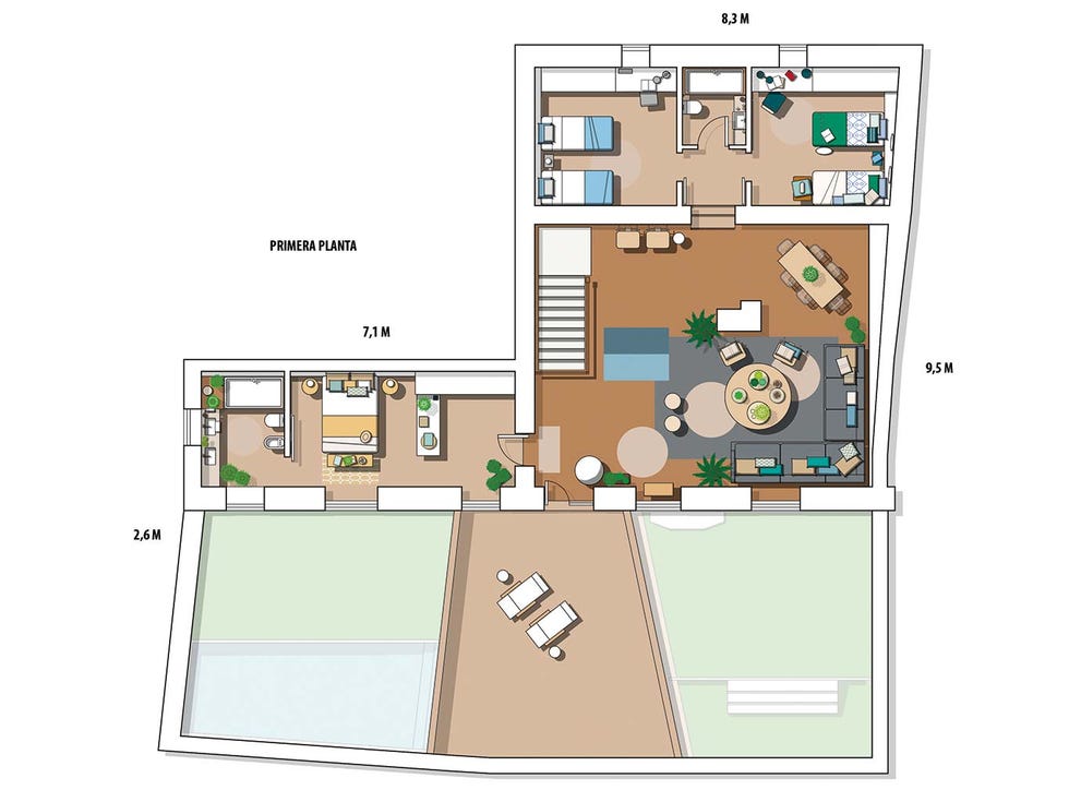 Floor plan, Plan, Land lot, Room, Artwork, Drawing, 