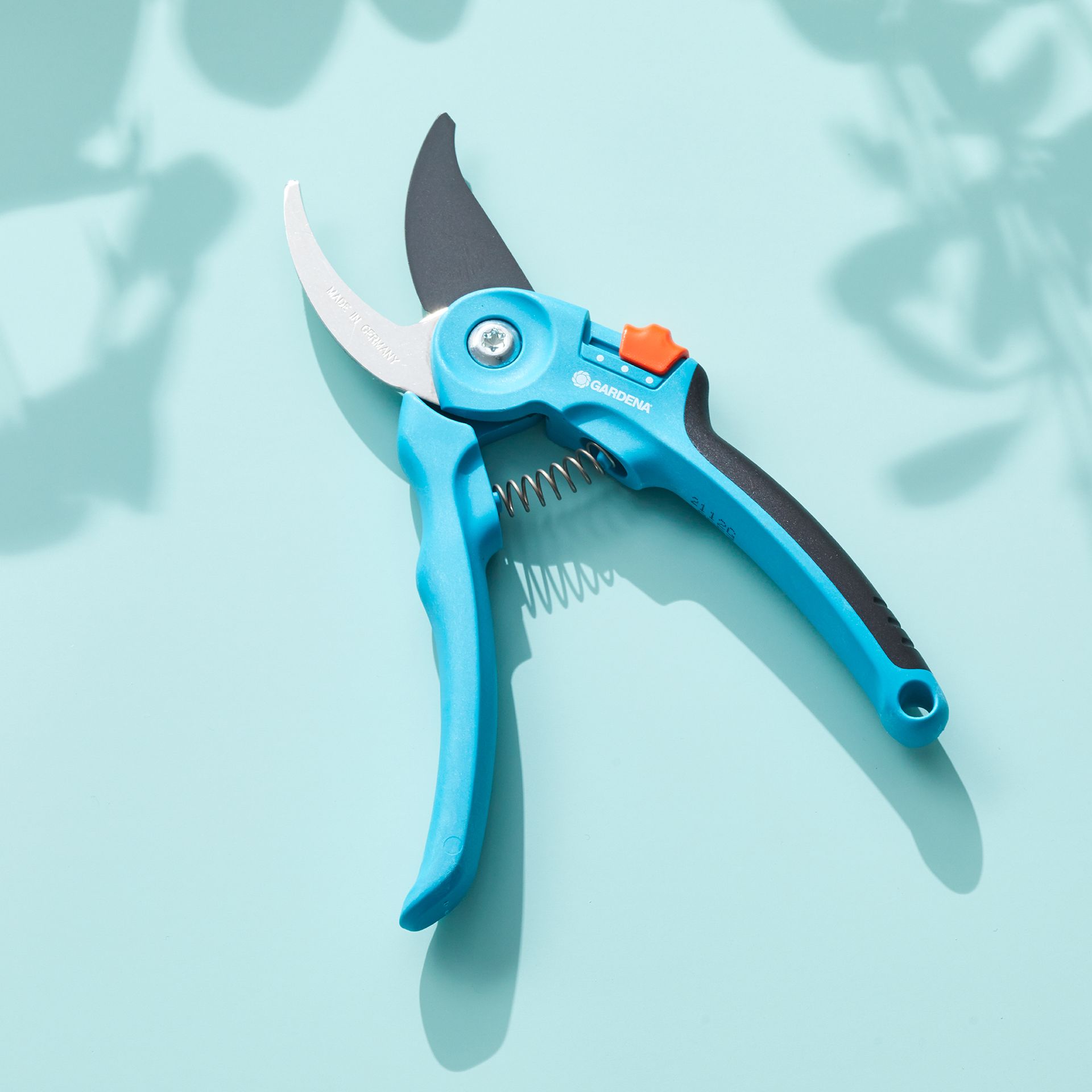 Pruning shears store for houseplants