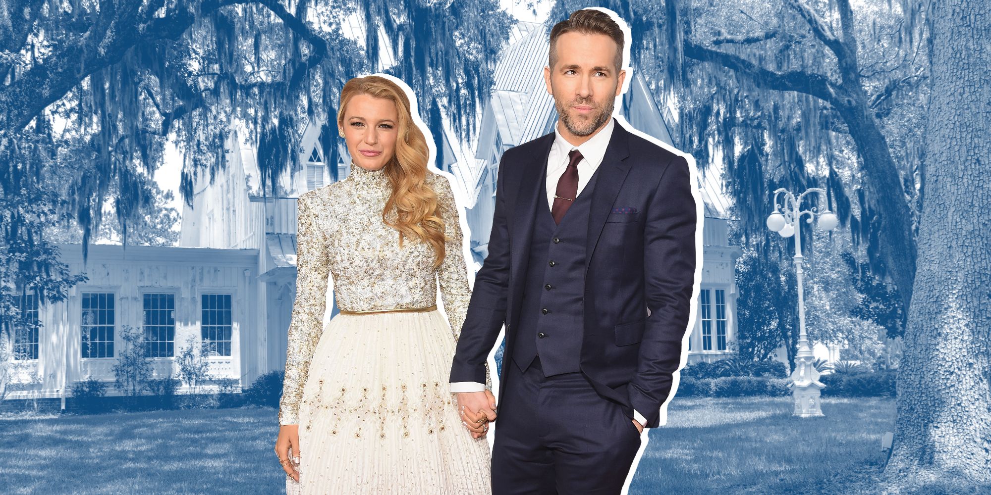 Ryan Reynolds, Blake Lively's plantation wedding pics banned