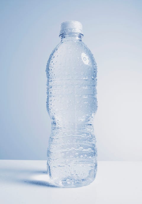 Plastic bottle of water Plastic bottle of water
