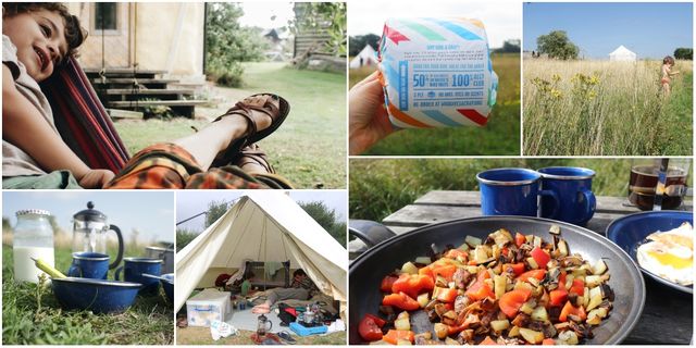 How to plastic-free camping: Food preparation, entertaining children and hygiene alternatives