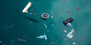 microplastics in rivers