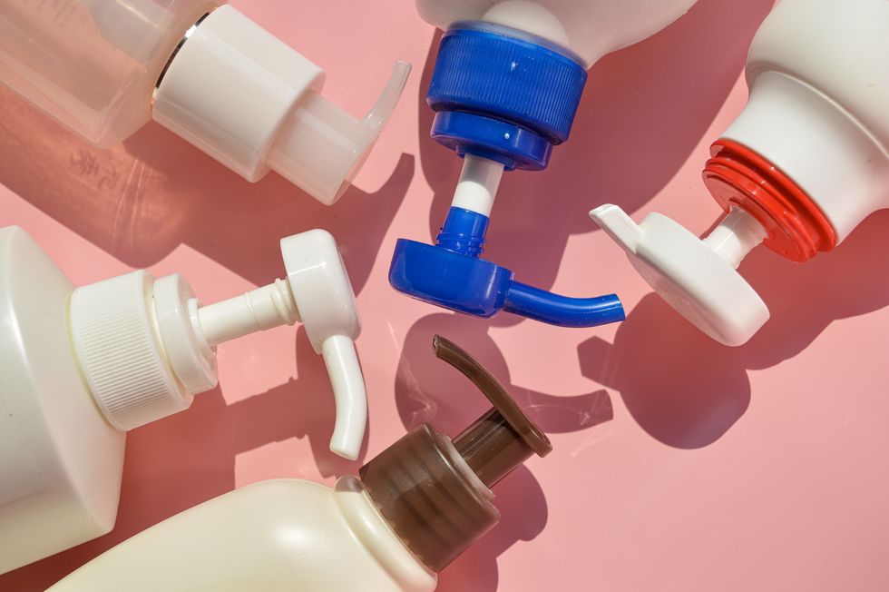 pet plastic pump bottle