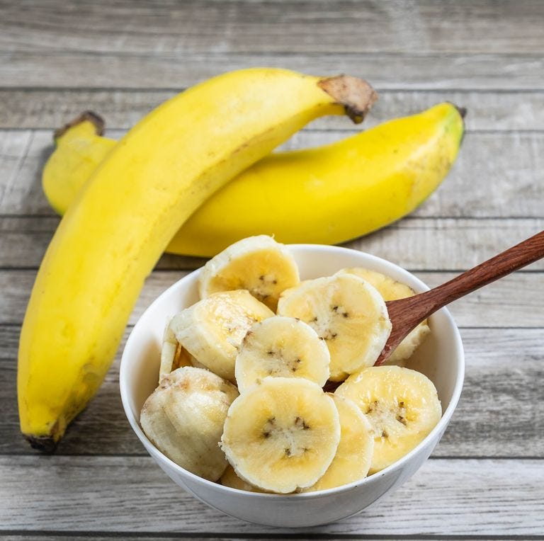 el plátano es una fruta muy saludable con potasio y perfecta para la presión arterial