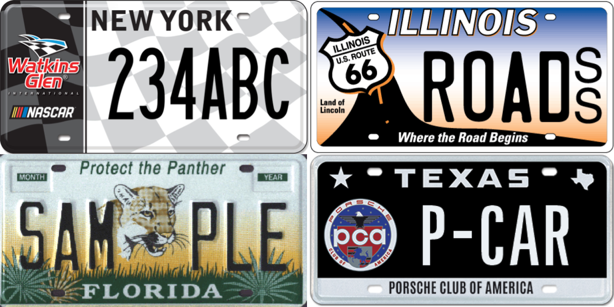 The 18 Coolest License Plate Designs