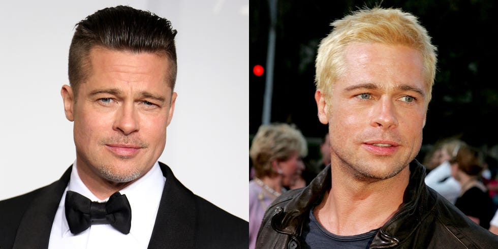 17 Male Celebrities with Platinum Hair - Platinum Hair Trend for Men