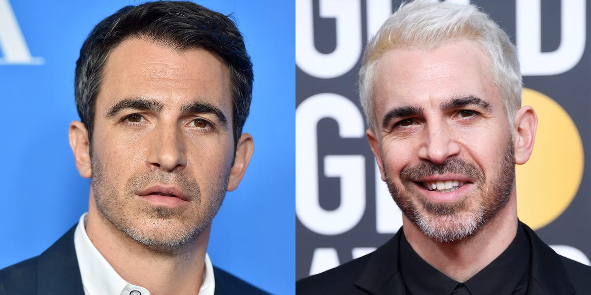 17 Male Celebrities with Platinum Hair - Platinum Hair Trend for Men