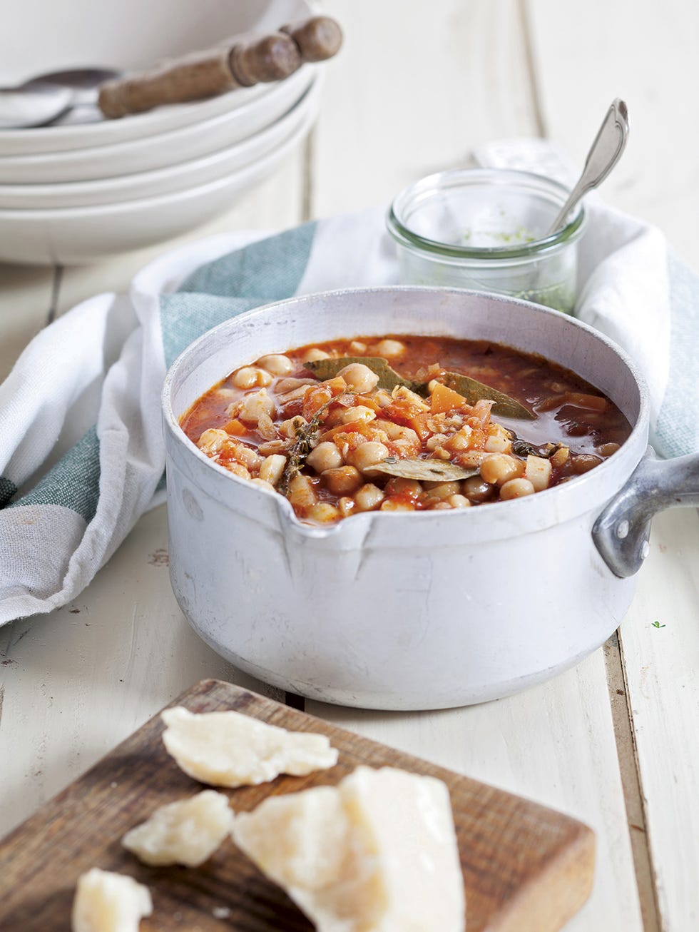 sopa de garbanzos