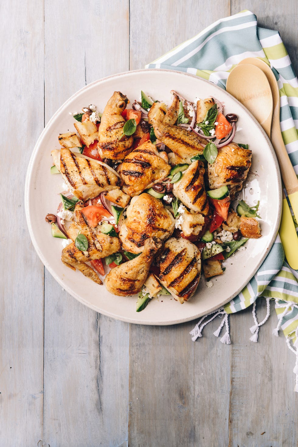 platter of grilled chicken