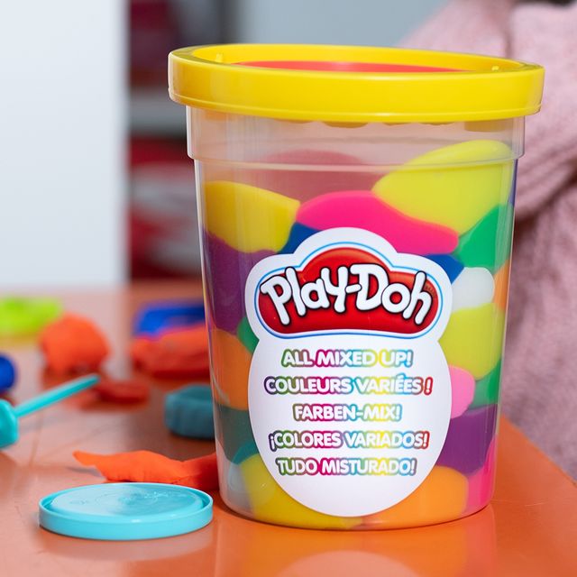 Play-Doh's New All Mixed Up Can Smushes the Colors Together