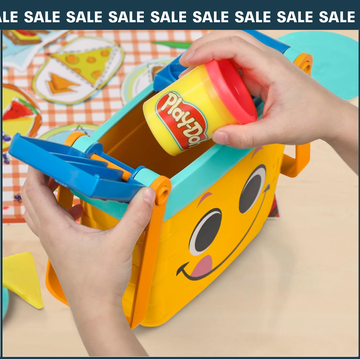 childrens toys featuring a rideon scooter and a playdoh activity set childrens toys featuring a rideon scooter and a playdoh activity set
