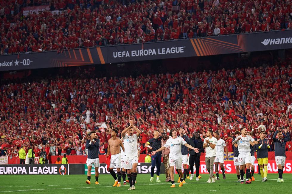 sevilla fc v juventus semi final second leg uefa europa league